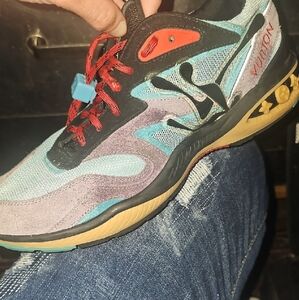 Louis Vuitton Vibrant Multicolor Athletic Shoe